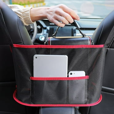 SDXVFRW Car Net Pocket Handbag Holder Cargo Tissue Holder Large Capacity Net Storage Bag,car Net Pocket for Storing Handbags and Books SDXVFRW Car Net Pocket Handbag Holder Cargo Tissue Holder Large Capacity Net Storage Bag,car Net Pocket for Storing Handbags and Books